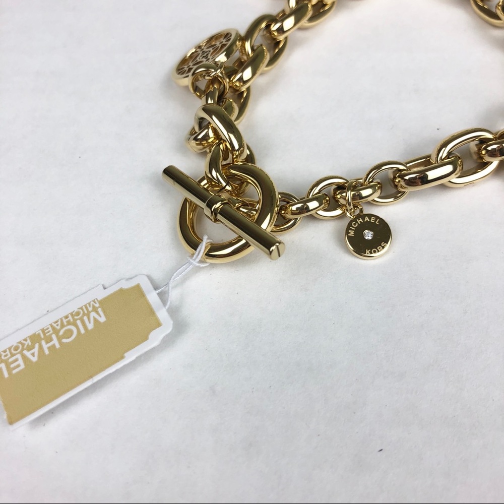 Michael Kors  Heritage Monogram Charm Bracelet - Picture 6 of 7